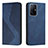 Funda de Cuero Cartera con Soporte Carcasa H03X para Xiaomi Mi 11T 5G Azul