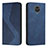 Funda de Cuero Cartera con Soporte Carcasa H03X para Xiaomi Poco M2 Pro Azul