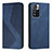 Funda de Cuero Cartera con Soporte Carcasa H03X para Xiaomi Poco X4 NFC Azul