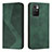 Funda de Cuero Cartera con Soporte Carcasa H03X para Xiaomi Redmi Note 11 4G (2022) Verde