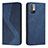 Funda de Cuero Cartera con Soporte Carcasa H03X para Xiaomi Redmi Note 11 SE 5G Azul