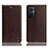 Funda de Cuero Cartera con Soporte Carcasa H04P para OnePlus Nord N20 5G Marron