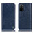 Funda de Cuero Cartera con Soporte Carcasa H04P para Oppo A56 5G Azul