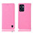 Funda de Cuero Cartera con Soporte Carcasa H04P para Oppo Reno7 SE 5G Rosa