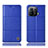 Funda de Cuero Cartera con Soporte Carcasa H04P para Xiaomi Mi 11 Pro 5G Azul