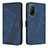 Funda de Cuero Cartera con Soporte Carcasa H04X para Xiaomi Redmi K30S 5G Azul