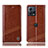 Funda de Cuero Cartera con Soporte Carcasa H05P para Motorola Moto Edge 30 Fusion 5G Marron Claro