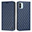 Funda de Cuero Cartera con Soporte Carcasa H05X para Xiaomi Redmi A2 Plus Azul