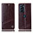 Funda de Cuero Cartera con Soporte Carcasa H09P para Motorola Moto Edge Plus (2022) 5G Marron