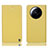 Funda de Cuero Cartera con Soporte Carcasa H09P para Xiaomi Mi 12 Ultra 5G Amarillo