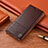 Funda de Cuero Cartera con Soporte Carcasa H10P para Samsung Galaxy F23 5G Marron