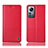 Funda de Cuero Cartera con Soporte Carcasa H11P para Xiaomi Mi 12 Lite 5G Rojo