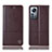 Funda de Cuero Cartera con Soporte Carcasa H11P para Xiaomi Mi 12S Pro 5G Marron