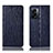 Funda de Cuero Cartera con Soporte Carcasa H18P para OnePlus Nord N300 5G Azul