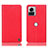 Funda de Cuero Cartera con Soporte Carcasa H21P para Motorola Moto Edge X30 Pro 5G Rojo