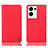 Funda de Cuero Cartera con Soporte Carcasa H21P para Oppo Reno9 Pro+ Plus 5G Rojo