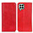 Funda de Cuero Cartera con Soporte Carcasa K01Z para Samsung Galaxy M33 5G Rojo