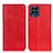 Funda de Cuero Cartera con Soporte Carcasa K01Z para Samsung Galaxy M53 5G Rojo