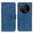 Funda de Cuero Cartera con Soporte Carcasa K01Z para Xiaomi Mi 12 Ultra 5G Azul