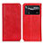Funda de Cuero Cartera con Soporte Carcasa K01Z para Xiaomi Redmi Note 11E Pro 5G Rojo