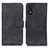 Funda de Cuero Cartera con Soporte Carcasa K03Z para Huawei Honor X5 Negro