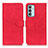 Funda de Cuero Cartera con Soporte Carcasa K03Z para Samsung Galaxy M13 4G Rojo