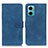 Funda de Cuero Cartera con Soporte Carcasa K03Z para Xiaomi Redmi 11 Prime 5G Azul