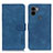 Funda de Cuero Cartera con Soporte Carcasa K03Z para Xiaomi Redmi A1 Plus Azul
