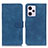 Funda de Cuero Cartera con Soporte Carcasa K03Z para Xiaomi Redmi Note 12 Explorer Azul