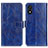 Funda de Cuero Cartera con Soporte Carcasa K04Z para Huawei Honor X5 Azul