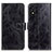 Funda de Cuero Cartera con Soporte Carcasa K04Z para Huawei Honor X5 Negro