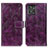 Funda de Cuero Cartera con Soporte Carcasa K04Z para Motorola ThinkPhone 5G Morado
