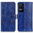 Funda de Cuero Cartera con Soporte Carcasa K04Z para Xiaomi Poco F4 5G Azul