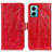 Funda de Cuero Cartera con Soporte Carcasa K04Z para Xiaomi Redmi 11 Prime 5G Rojo