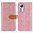 Funda de Cuero Cartera con Soporte Carcasa K05Z para Xiaomi Mi 12 Lite 5G Rosa