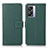 Funda de Cuero Cartera con Soporte Carcasa K07Z para OnePlus Nord N300 5G Verde