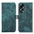 Funda de Cuero Cartera con Soporte Carcasa K07Z para Oppo A78 5G Verde