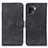 Funda de Cuero Cartera con Soporte Carcasa K09Z para Oppo A94 4G Negro