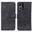 Funda de Cuero Cartera con Soporte Carcasa K09Z para Oppo F21s Pro 4G Negro