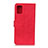 Funda de Cuero Cartera con Soporte Carcasa K09Z para Oppo Find X3 5G Rojo