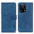 Funda de Cuero Cartera con Soporte Carcasa K09Z para Oppo Find X5 5G Azul