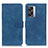Funda de Cuero Cartera con Soporte Carcasa K09Z para Oppo K10 5G India Azul