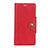 Funda de Cuero Cartera con Soporte Carcasa L01 para Asus Zenfone 5 ZE620KL Rojo