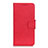 Funda de Cuero Cartera con Soporte Carcasa L01 para HTC Desire 19 Plus Rojo