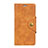 Funda de Cuero Cartera con Soporte Carcasa L01 para HTC U12 Life Naranja