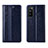 Funda de Cuero Cartera con Soporte Carcasa L01 para Huawei Enjoy 20 Pro 5G Azul