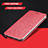 Funda de Cuero Cartera con Soporte Carcasa L01 para Huawei Enjoy 9 Plus Rojo