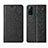 Funda de Cuero Cartera con Soporte Carcasa L01 para Huawei Honor Play4T Negro