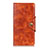 Funda de Cuero Cartera con Soporte Carcasa L01 para Huawei Y8p Naranja