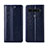 Funda de Cuero Cartera con Soporte Carcasa L01 para LG K41S Azul Real